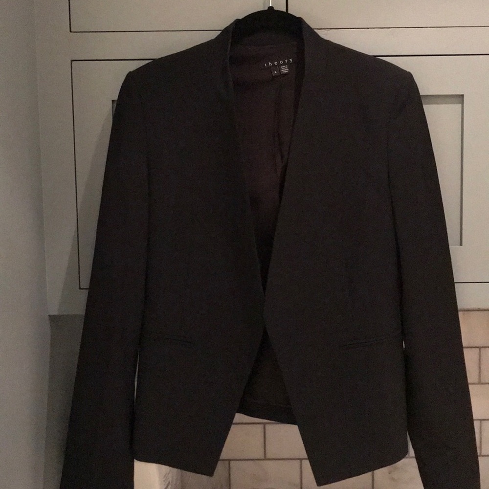 Theory Black Blazer